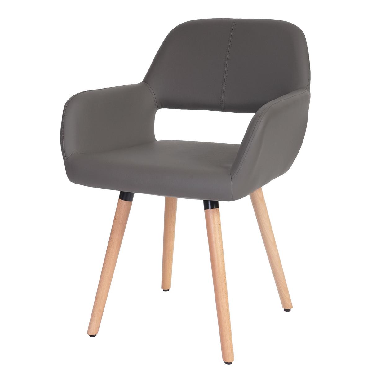 ESSZIMMERSTUHL Grau - Grau, Textil (56/78/57cm) - MCW