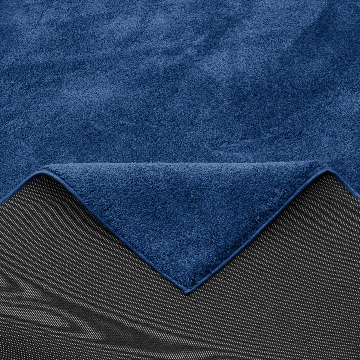 HOCHFLOR LANGFLOR SUPER SOFT TEPPICH SILKY - Dunkelblau, Textil (160/230cm) - Pergamon