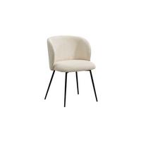 ESSZIMMERSTUHL LENA Cremeweiß Cord (1er-Set) - Creme, Textil (54/78/53cm) - KAWOLA