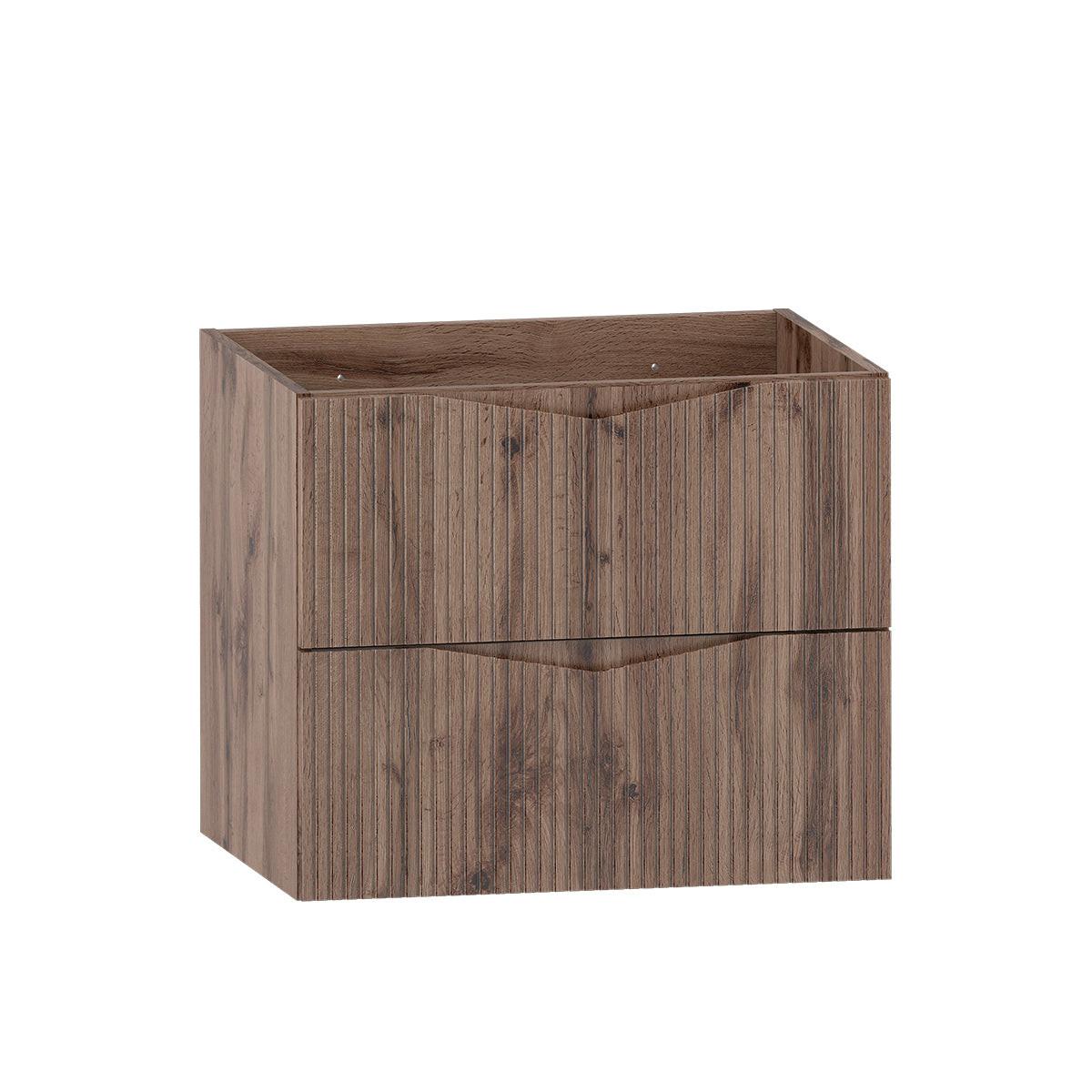 WASCHTISCHUNTERSCHRANK 60cm Tao Holz - Braun, Holzwerkstoff (60/50/46.5cm) - Petits-meubles