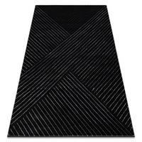 TEPPICH Emerald 120/170 cm - Schwarz, Textil (120/170cm) - rugsX