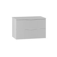 WASCHTISCHUNTERSCHRANK 80.6cm Tao Weiß - Weiß, Holzwerkstoff (80.6/52.2/46.5cm) - Petits-meubles