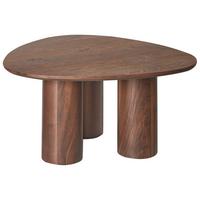 COUCHTISCH Braun Dacoma - Braun, Holzwerkstoff (75/75/36cm) - Beliani
