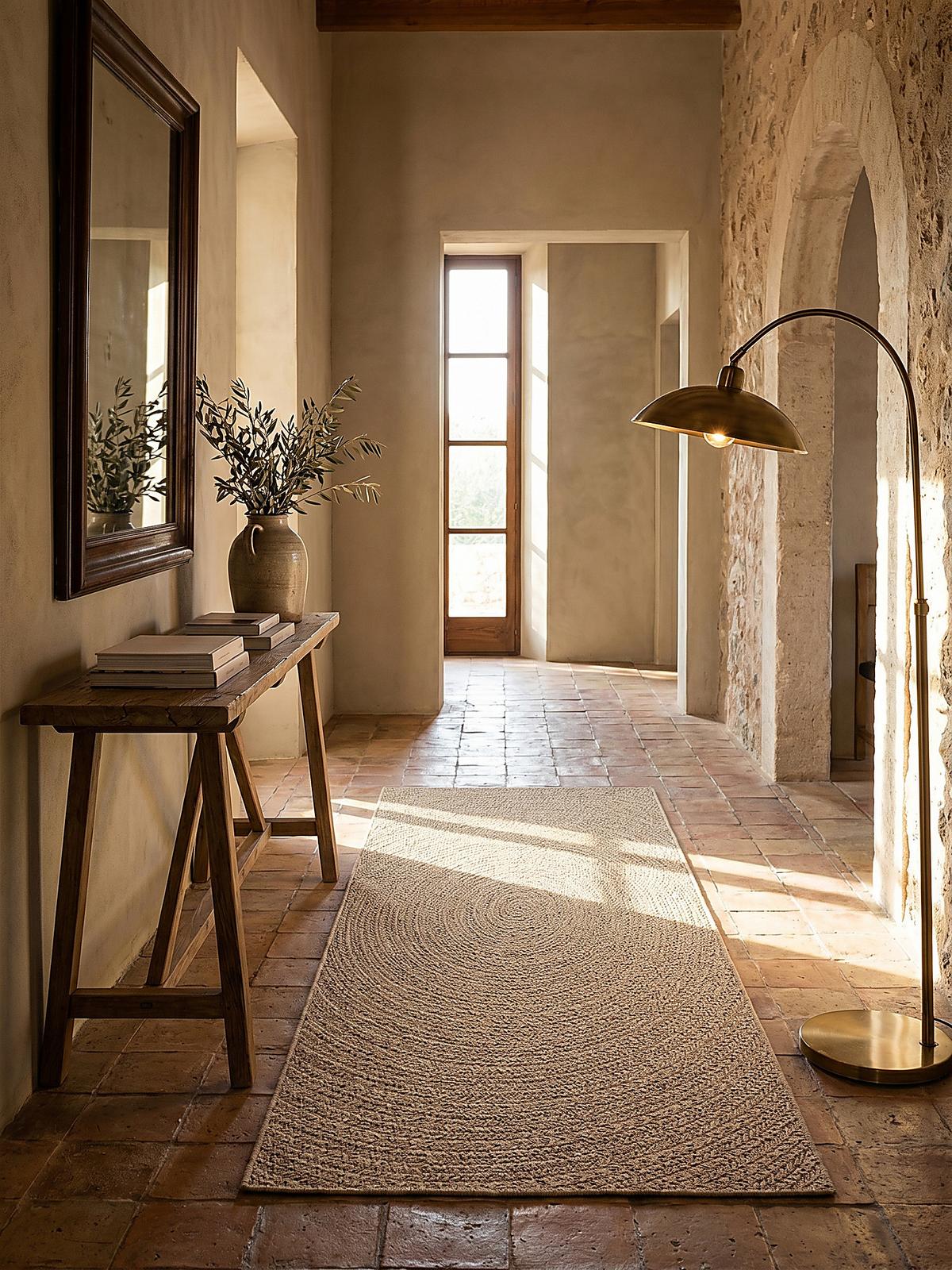 TEPPICHLÄUFER Berber CORDEV Polypropylen Natur 60 x 90 cm - Beige, Textil (60/90cm) - KADIMA DESIGN