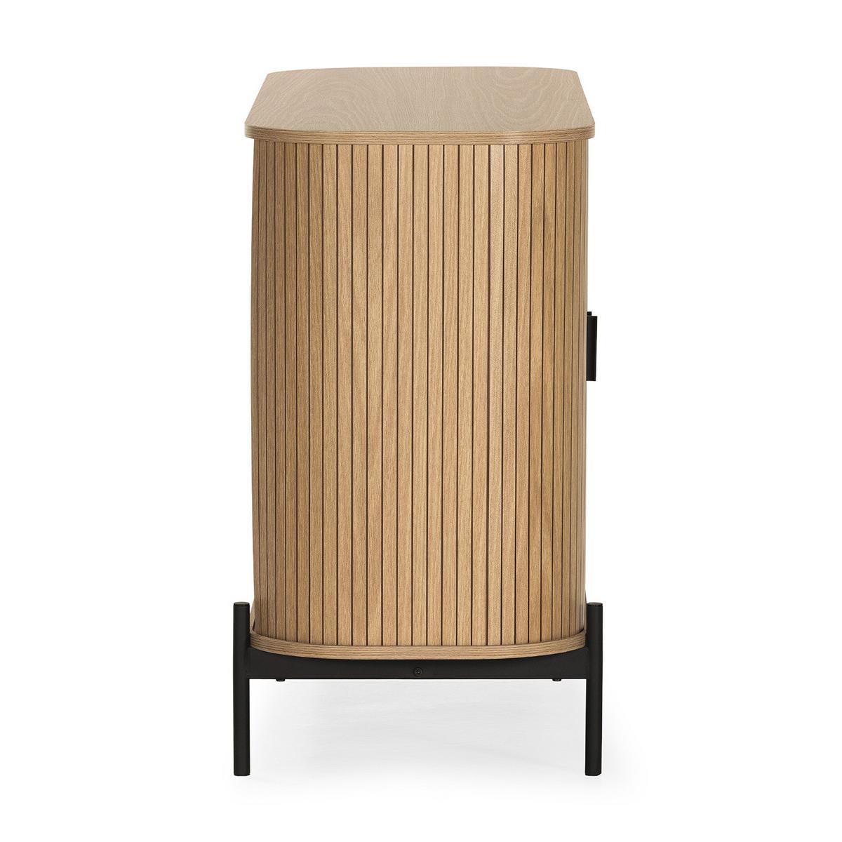 SIDEBOARD Mónaco 2 türen Eiche-Optik - Honigeiche, Holzwerkstoff (120/75/40cm)