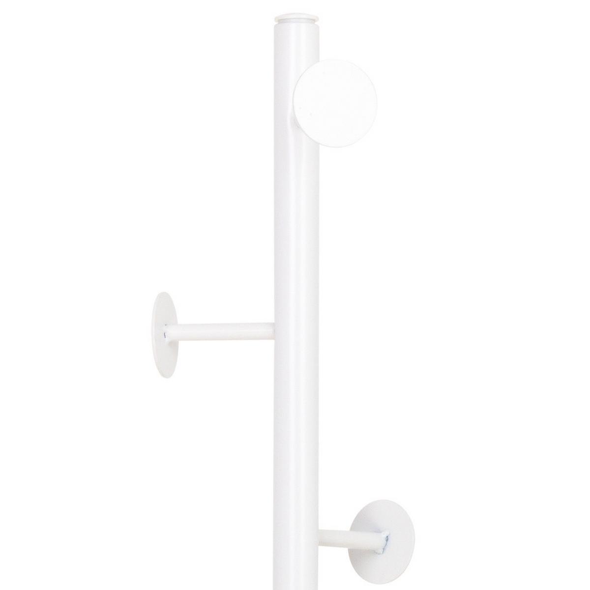 GARDEROBE aus metall - Weiß, Metall (36/178/36cm) - Wanderlust