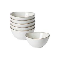 BEILAGENSCHALEN Cosmo grau 15,5 x 13,5 cm 6er Set - Grau, Keramik (15.5/13.5/6cm) - Ritzenhoff Breker