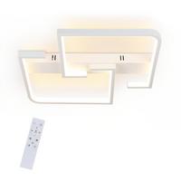 LED-DECKENLEUCHTE Eisengraf 37/5/42 cm - Weiß, Metall (42/37/5cm) - ZMH