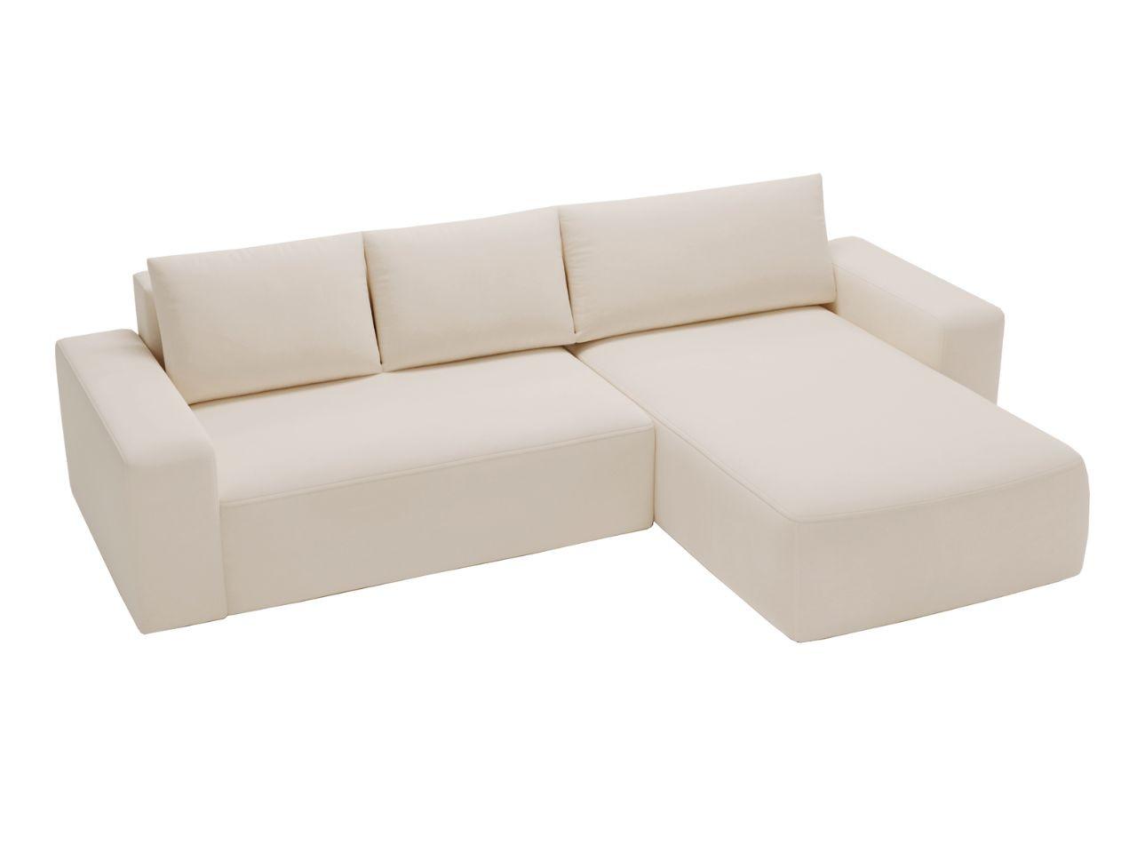 ECKSOFA Tazones Beige Rechts - Beige, Holz/Kunststoff (250/165cm) - Graingold