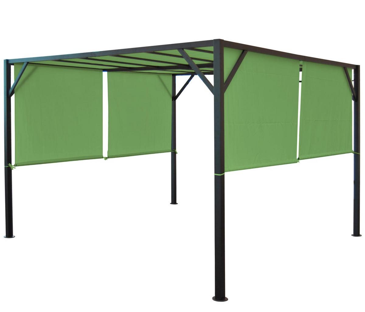 ERSATZBEZUG DACH FÜR PERGOLA BEJA Grün - Grün, Textil (272/1/496cm) - MCW