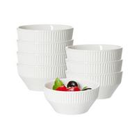 DIPSCHALEN Kelly weiß ø 10 cm 8er Set - Weiß, Keramik (10cm) - Ritzenhoff Breker