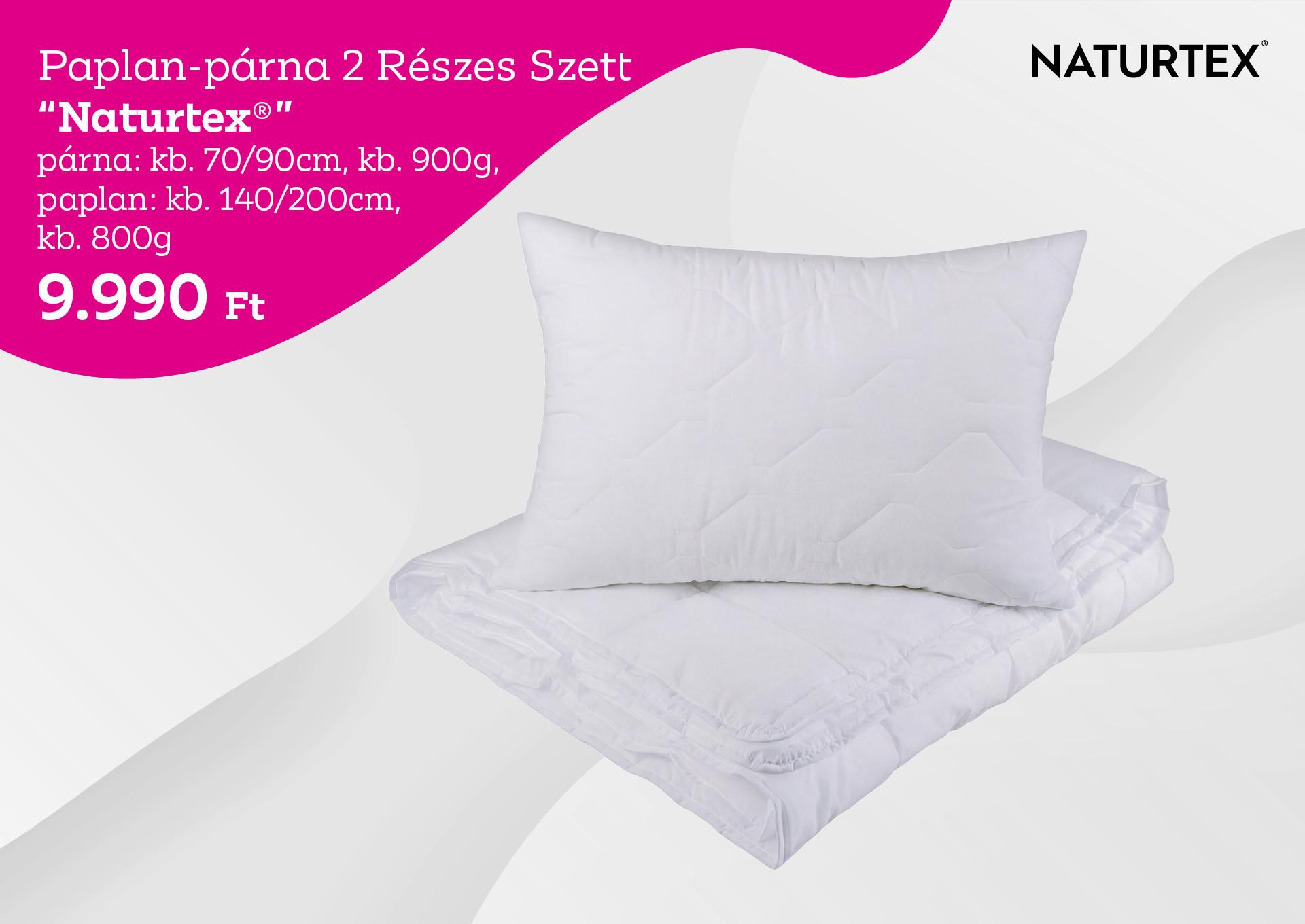 Naturtex 2 részes paplan-párna szett 9990 forint