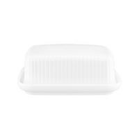 BUTTERDOSE Amina Weiß für 250 g - Weiß, Keramik (14/6.2/17.5cm) - Seltmann Weiden