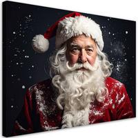 LEINWANDBILD Weihnachten 30x20cm - Rot, Textil (30/20cm) - Feeby