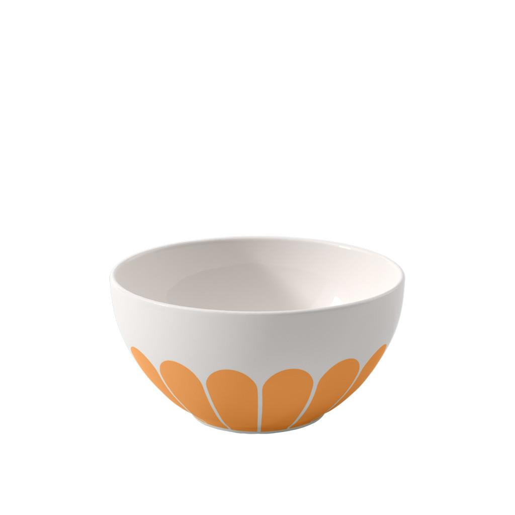 MÜSLISCHALE Fleur Couleur Soleil ø 14,1 cm - Gelb, Keramik (14.1cm) - Villeroy & Boch