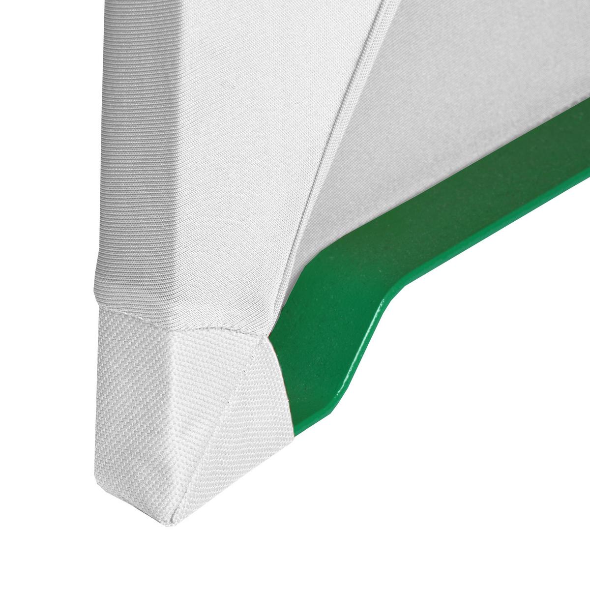 BIERTISCHHUSSE Victoria 50cm Stretch Weiß (3tlg) - Weiß, Textil (50/220cm) - Beautissu 