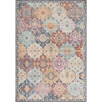 TEPPICH Outdoor Orientalisch LIMMAT Polypropylen Mehrfarbig 80 x 150 cm - Multicolor, Textil (80/150cm) - KADIMA DESIGN