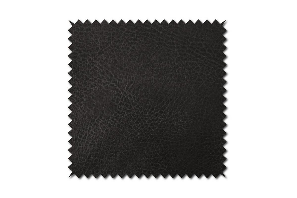 RELAXSESSEL FERREIRA Schwarz Lederfaserstoff Relaxfunktion - Schwarz, Leder/Metall (78/106/84cm) - KAWOLA