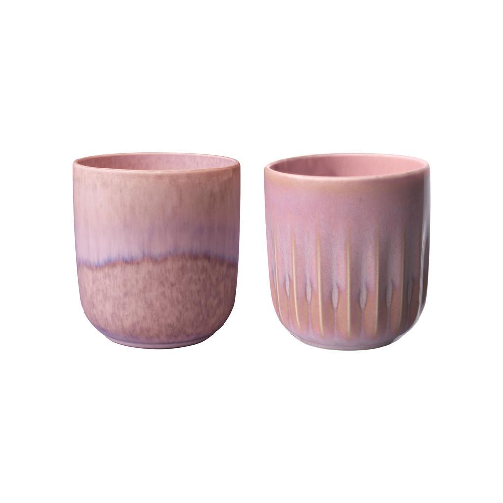 BECHER SET Perlemor bunt 290 ml 2-tlg. - Multicolor, Keramik (0.29L) - like.Villeroy & Boch