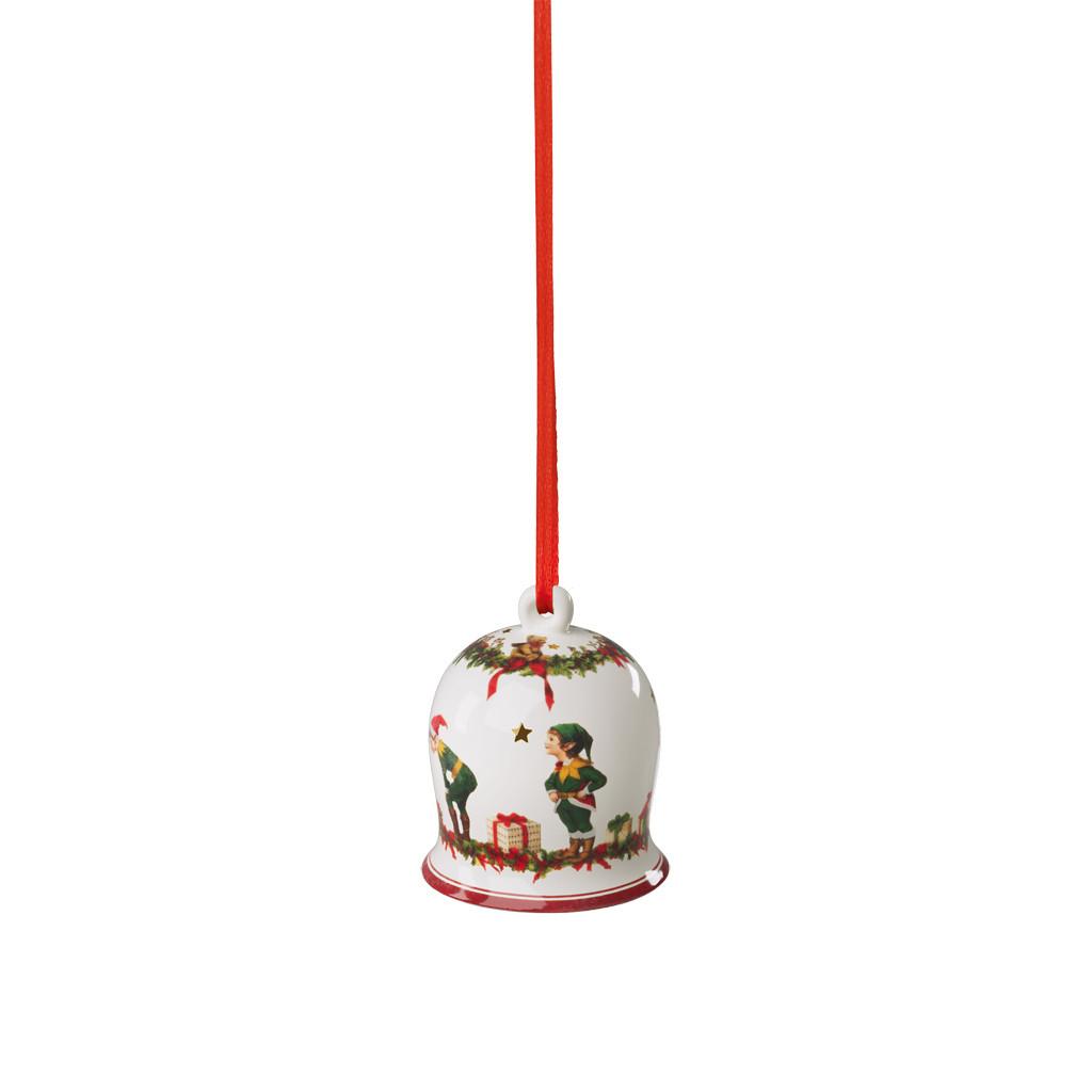 JAHRES-GLOCKE Annual Christmas Edition bunt - Multicolor, Keramik (5.8/6.9/5.8cm) - Villeroy & Boch