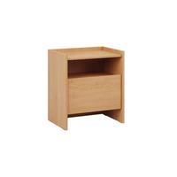 NACHTTISCH Japandi Holz - Braun, Holzwerkstoff (53.2/60.5/38cm) - Petits-meubles