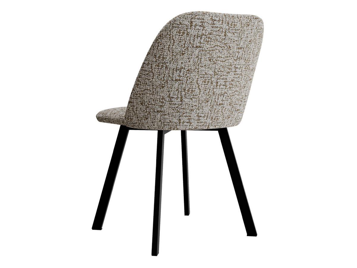 ESSZIMMERSTUHL K109 - Schwarz/Cappuccino, Holzwerkstoff/Textil (47/80/58cm) - MIRJAN24
