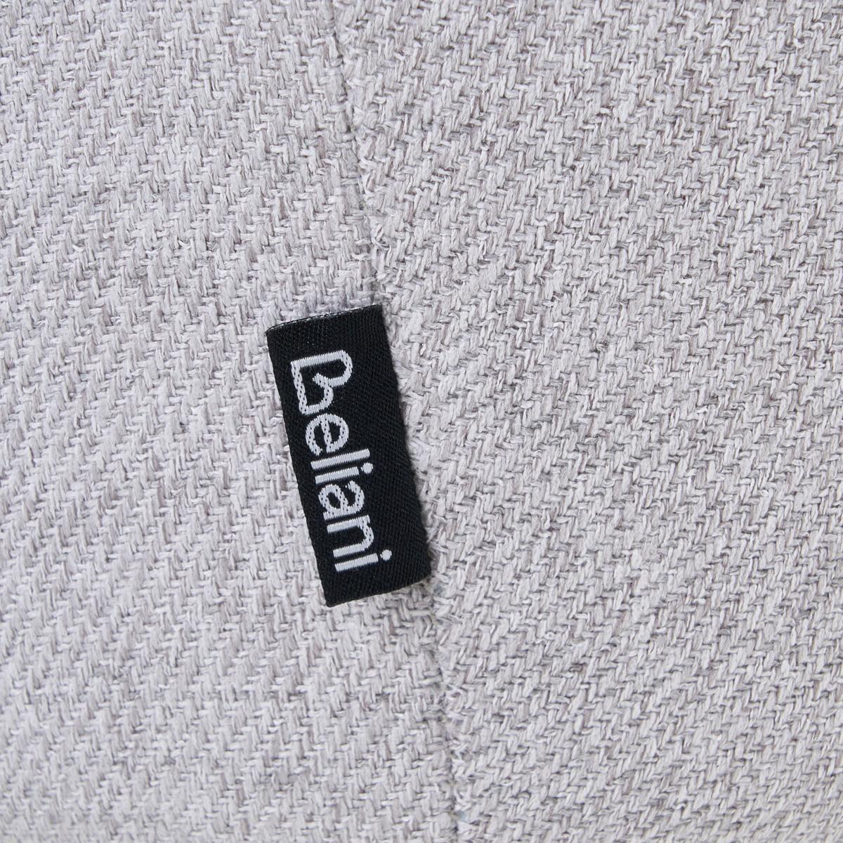 ESSZIMMERSTUHL drehbar Stoff Grau Stowe - Hellgrau, Textil (61/90/61cm) - Beliani