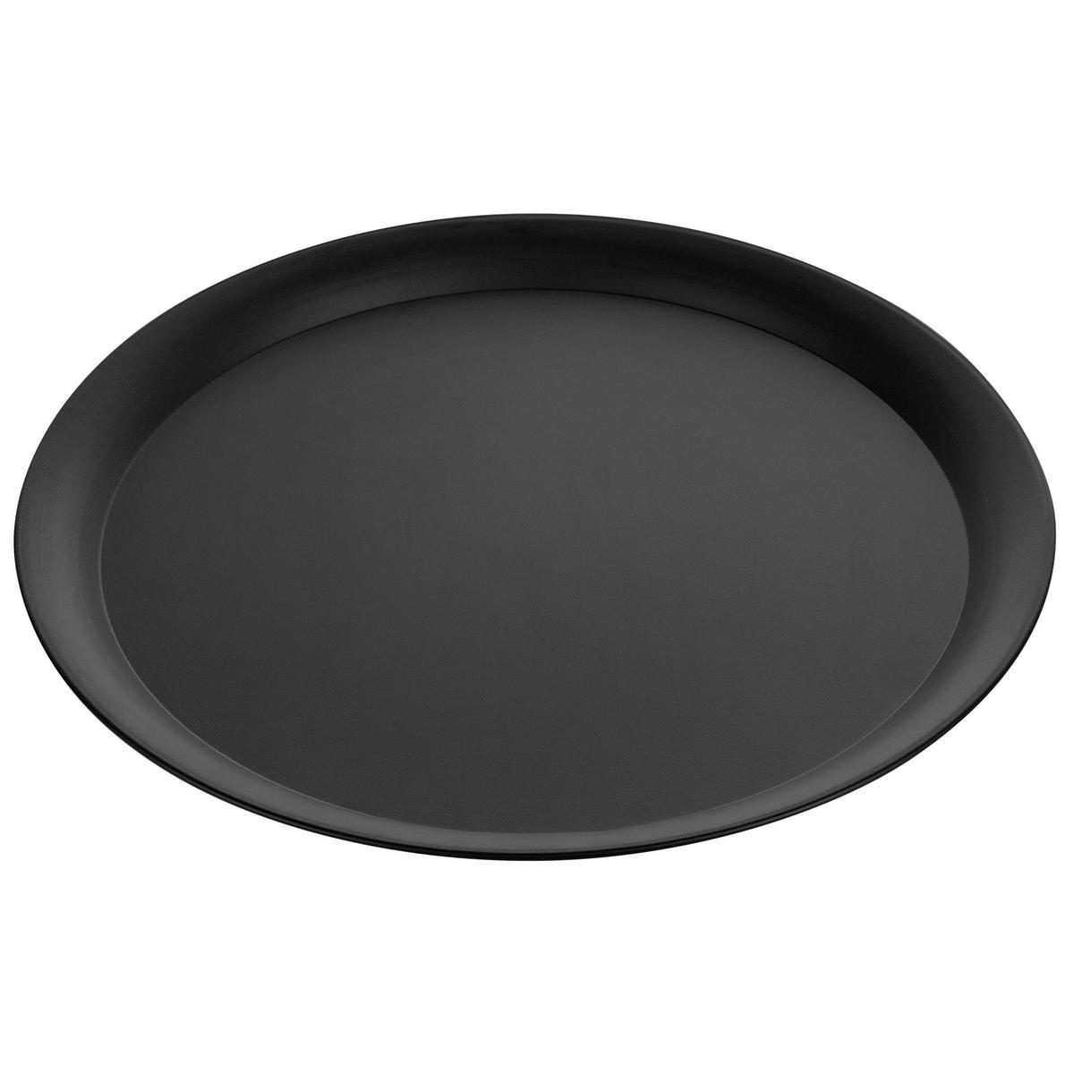 BEISTELLTISCH 2er-Set Rund Schwarz Twins - Schwarz, Metall (40/40/45cm) - Beliani