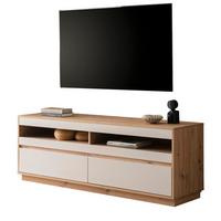 TV-LOWBOARD Kaschmir, Eiche Artisan 162 cm, TV Unterteil mit Schubkästen - Kaschmir/Eiche Artisan, Holzwerkstoff/Metall (162/60/45cm) - Furn.Design