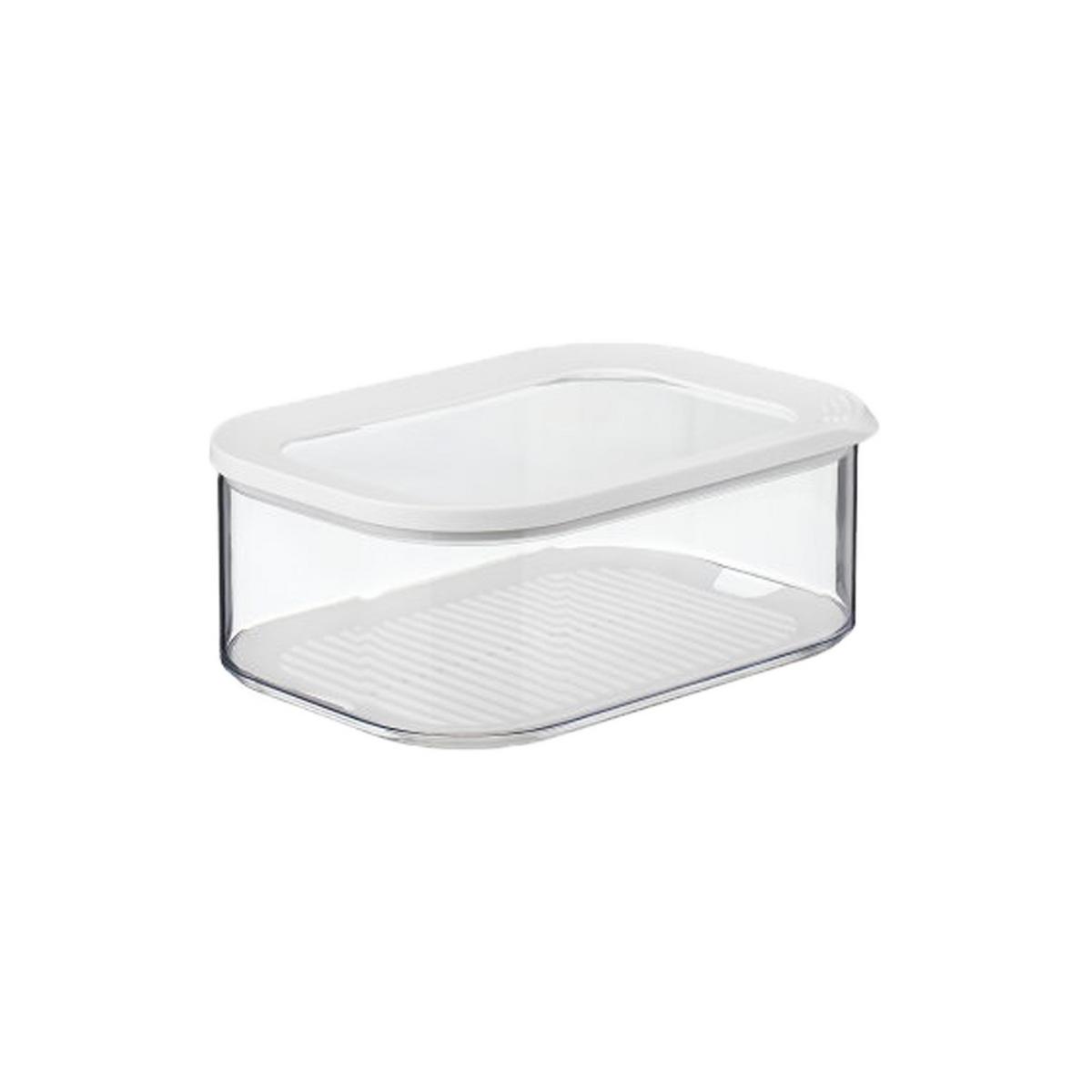 KÄSEDOSE Modula weiß 2000 ml - Weiß, Kunststoff (16/8.6/22.4cm) - Mepal