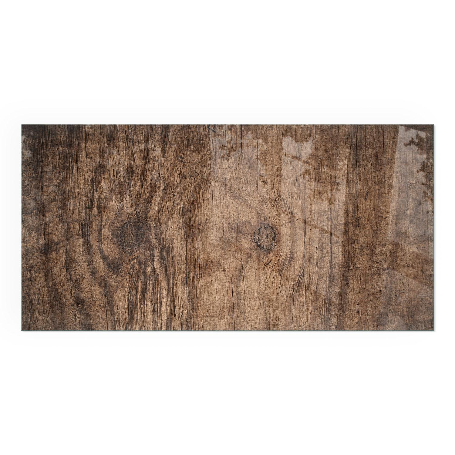 GLASPLATTE für Kamin 140x70 cm - Braun, Glas (140/70/0.4cm) - TULUP