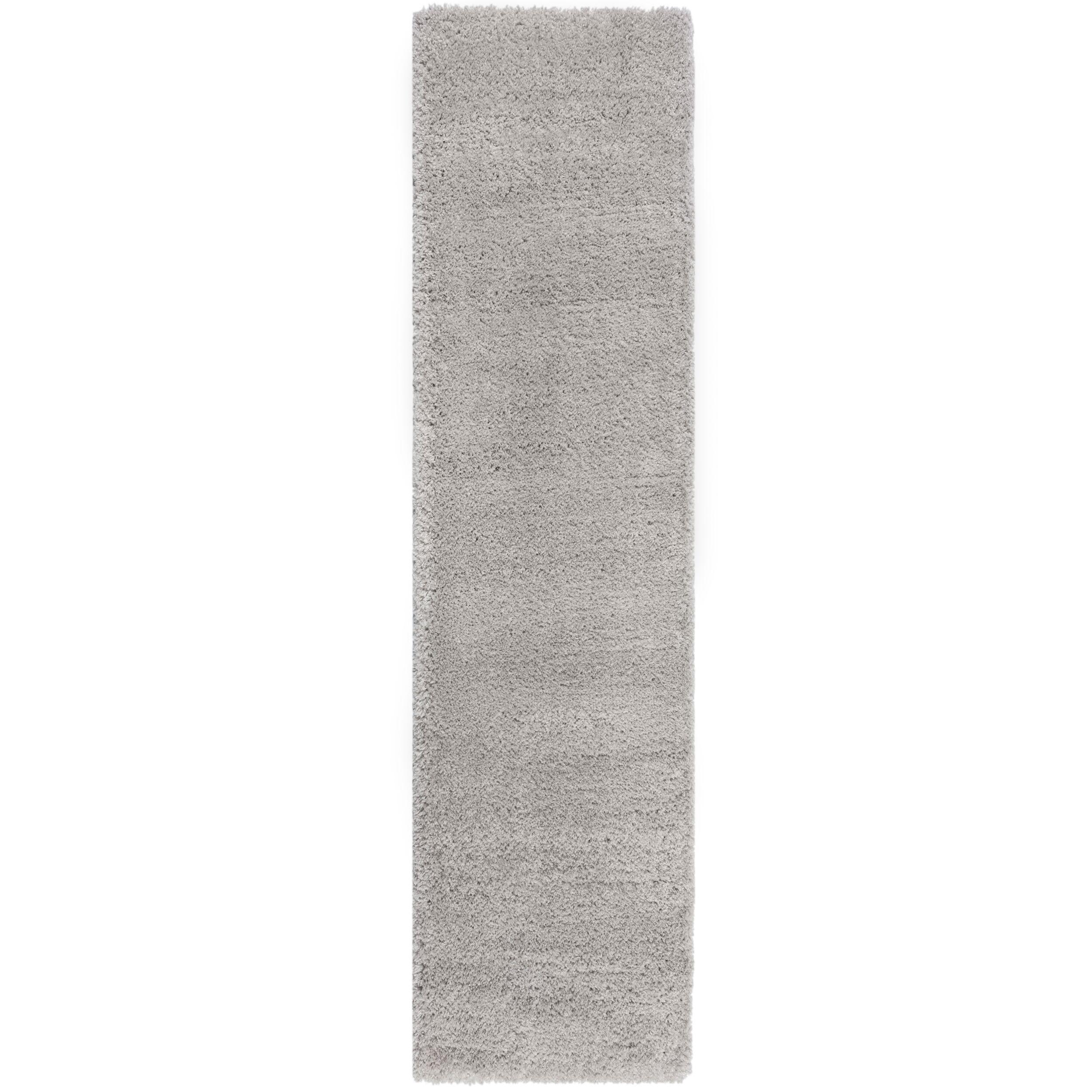 TEPPICH LYNE, einfarbig, Grau, 60 x 230 cm - Grau, Textil (230/60cm) - KADIMA DESIGN