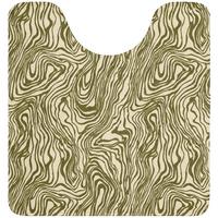 WC-VORLEGER Abstrakt - Marmor - Grün Toilettenvorleger 55x60 cm - Dunkelgrün, Textil (55/1cm) - OnlyWow