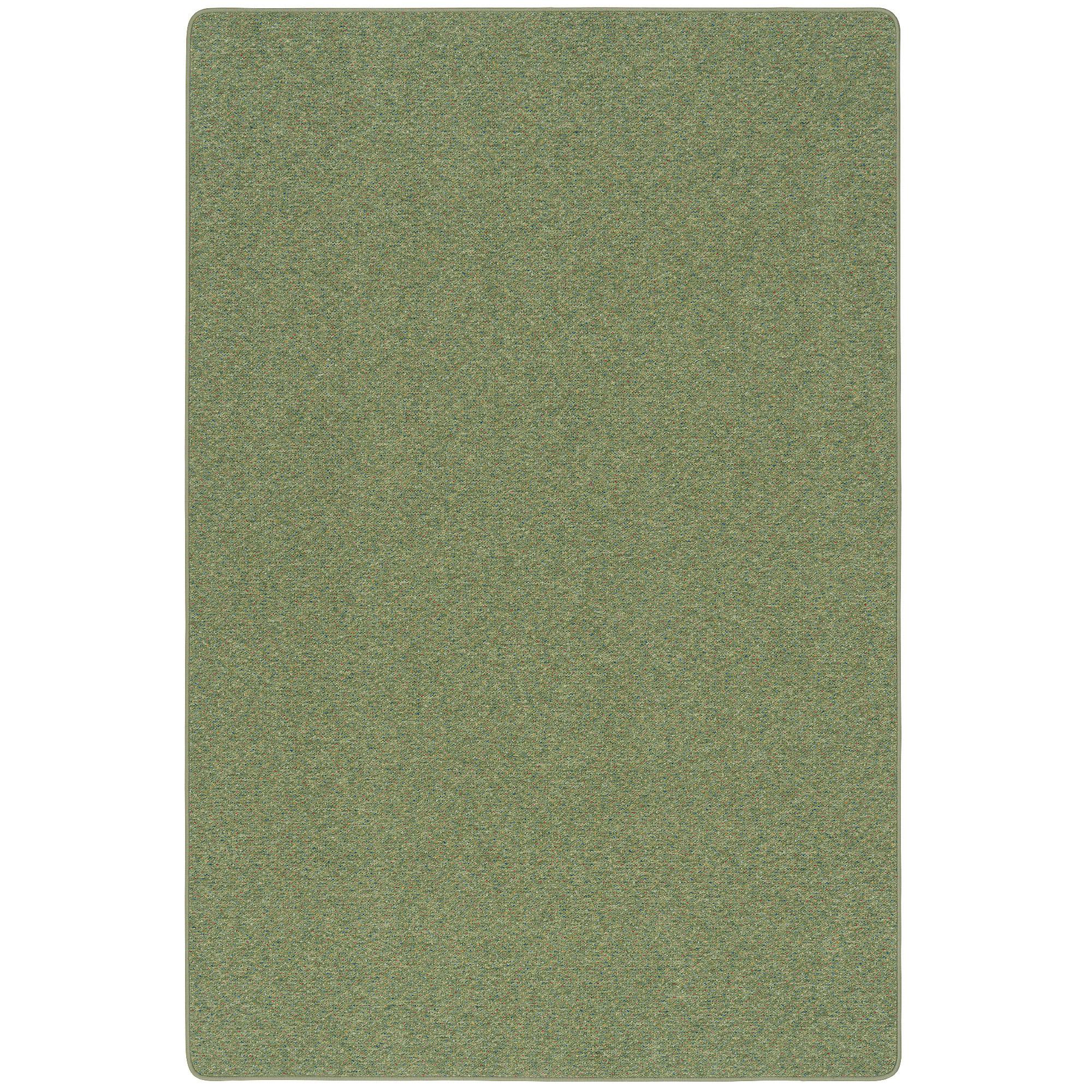 SCHLINGEN TEPPICH ALMA MELIERT - Grün, Textil (80/200cm) - Snapstyle