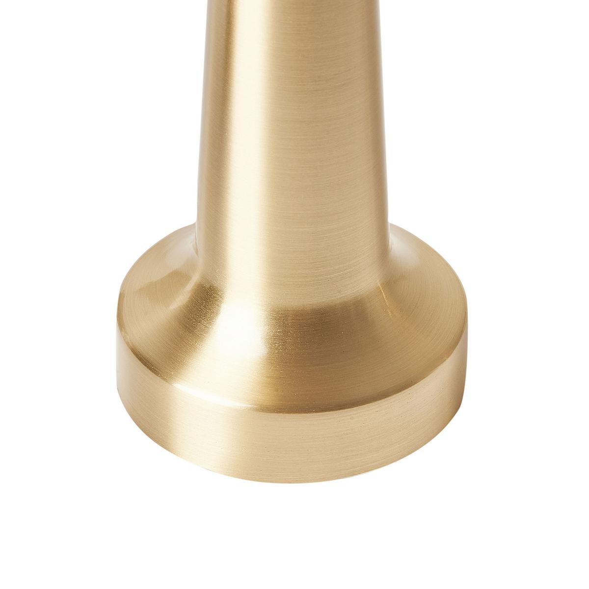 KABELLOSE LED Tischlampe 2er Set mit Dimmer Metall Gold Joanes - Goldfarben, Metall (9/9/24cm) - Beliani