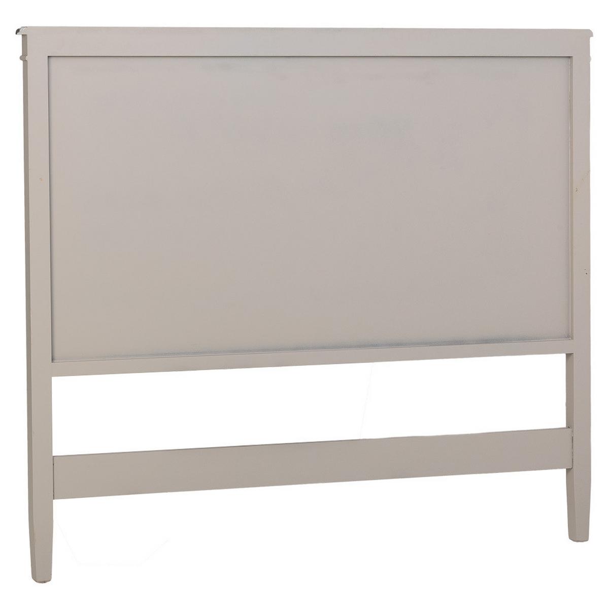 BETTKOPFTEIL 150x6x130 cm - Grau, Holz (150/130/6cm) - Wanderlust