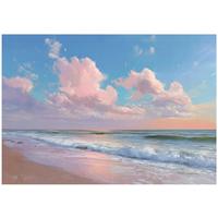FOTOTAPETE Strand Meer Blau 300x210 cm - Multicolor, Papier (300/210cm) - Wallarena