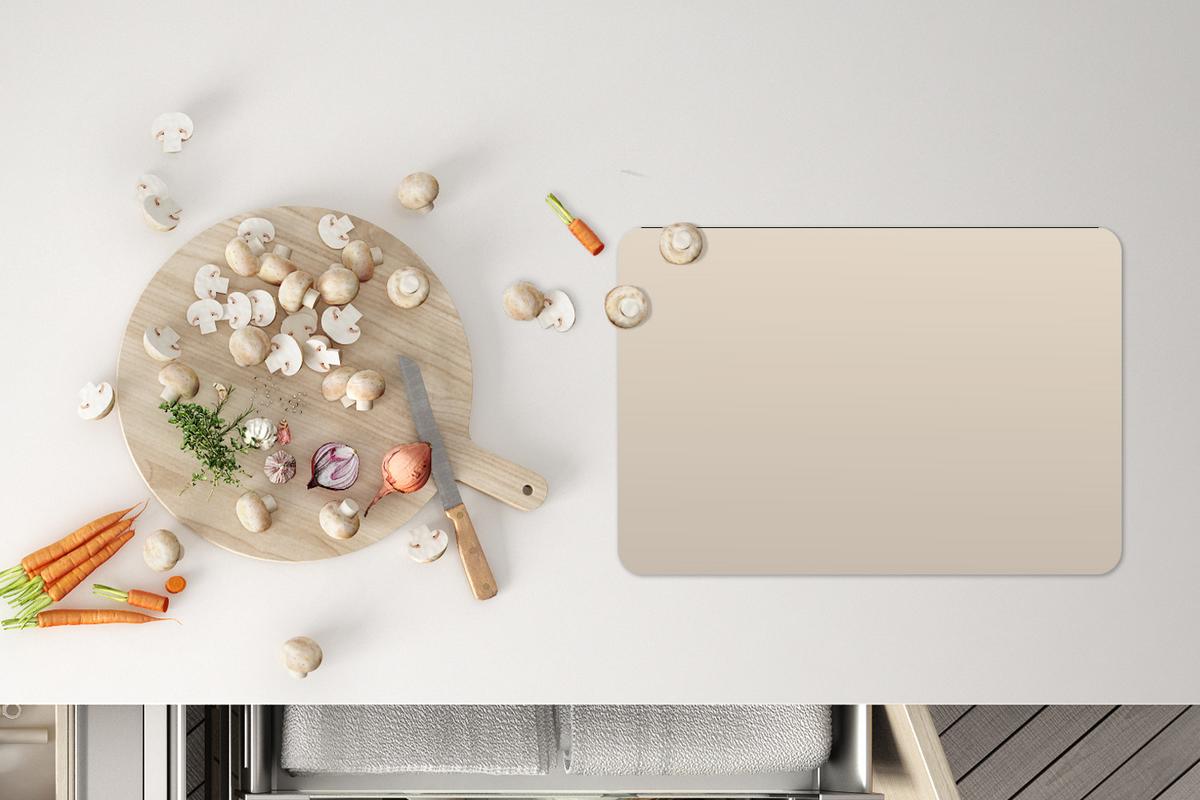 PLATZSETS 6er-Set Beige - Unifarben Platzdeckchen 45x30 cm - Beige, Kunststoff (0.3/45/30cm) - MuchoWow
