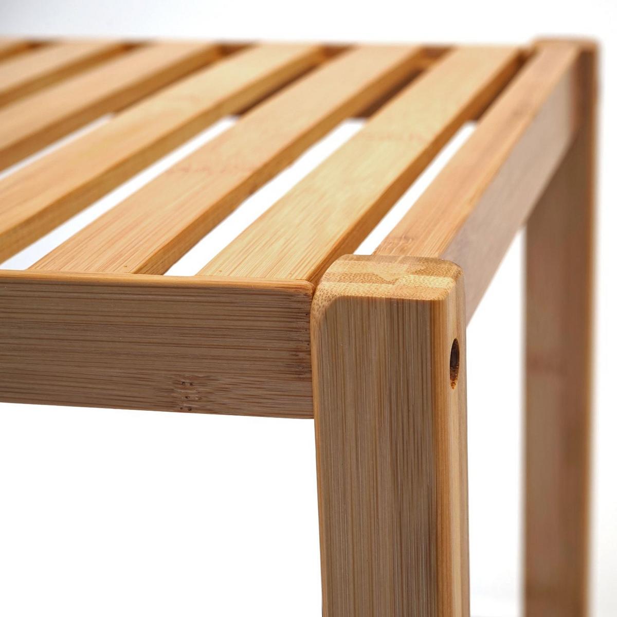 BADEZIMMERSET Braun 5er-Set - Braun, Holz (34/140/33cm) - MCW