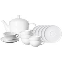 TEESERVICE Skagen weiß 3-tlg. - Weiß, Keramik (2/2/2cm) - Ritzenhoff Breker