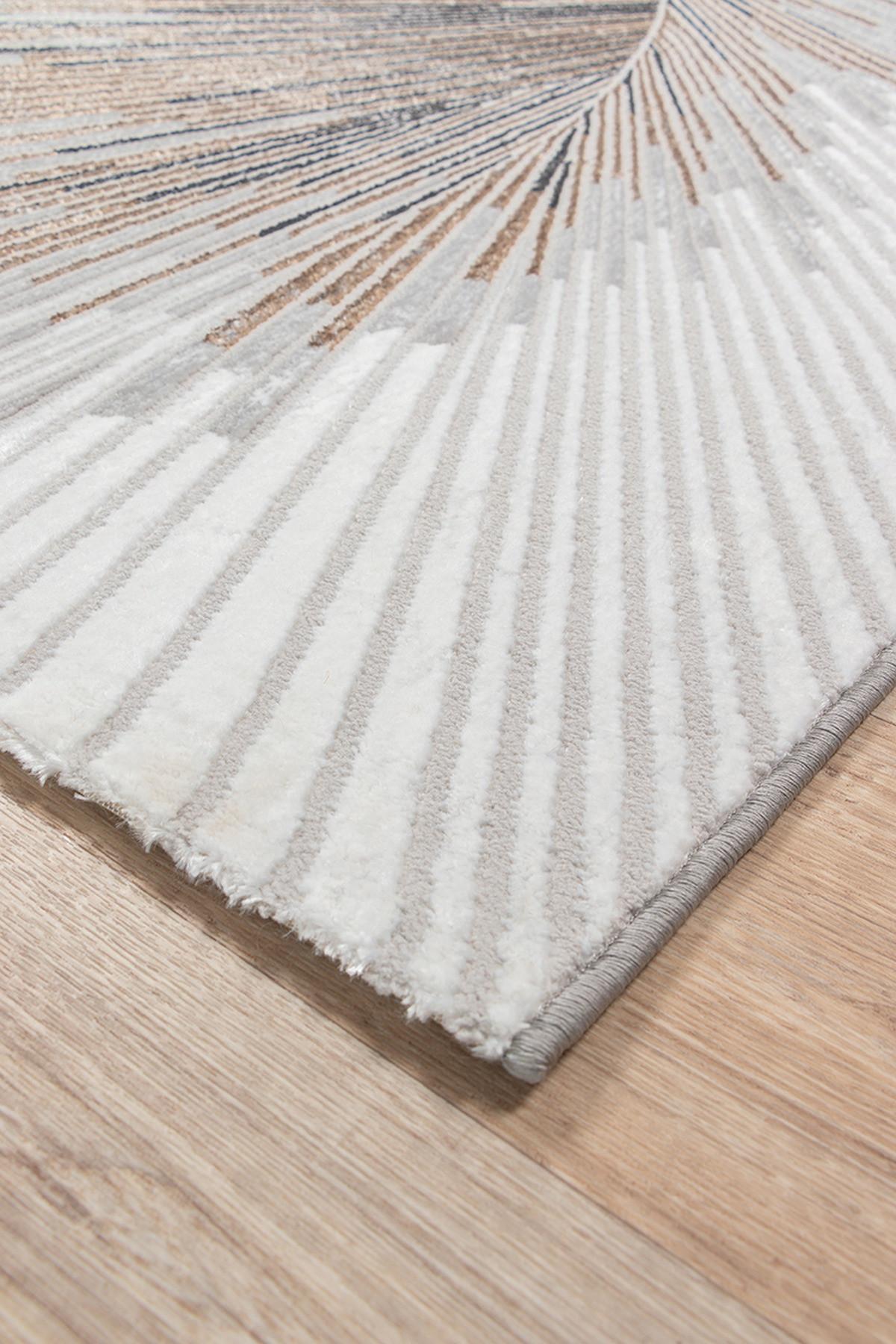 KURZFLORTEPPICH Abstrakt KAVALA Polyester Grau 120 x 170 cm - Grau, Textil (120/170cm) - KADIMA DESIGN
