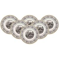 SPEISETELLER Audun Ferme weiß-grau-gelb ø 27,1 cm 6er Set - Gelb/Weiß, Keramik (27.1cm) - Villeroy & Boch