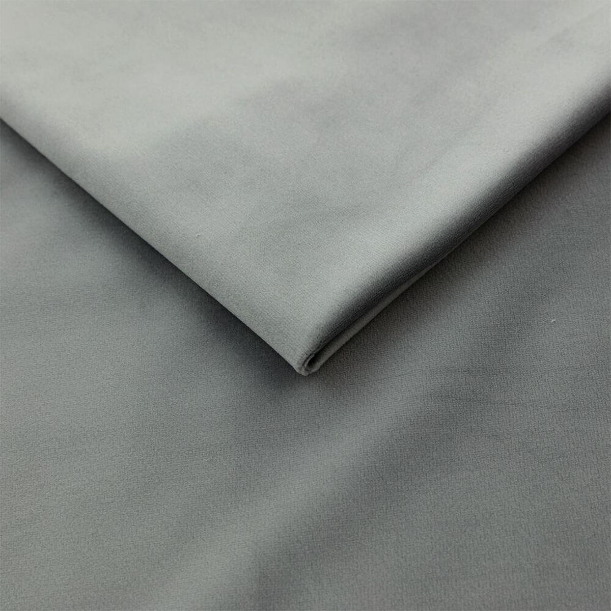 BOXBETT Jodan 200/200 cm Grau im Magic Velvet Stoff - Schwarz/Grau, Holz/Holzwerkstoff (200/200cm) - AltaBeds