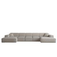 WOHNLANDSCHAFT Celes Premium Xl Bukla - Beige, Holzwerkstoff/Textil (462/73/165cm) - Fun Möbel