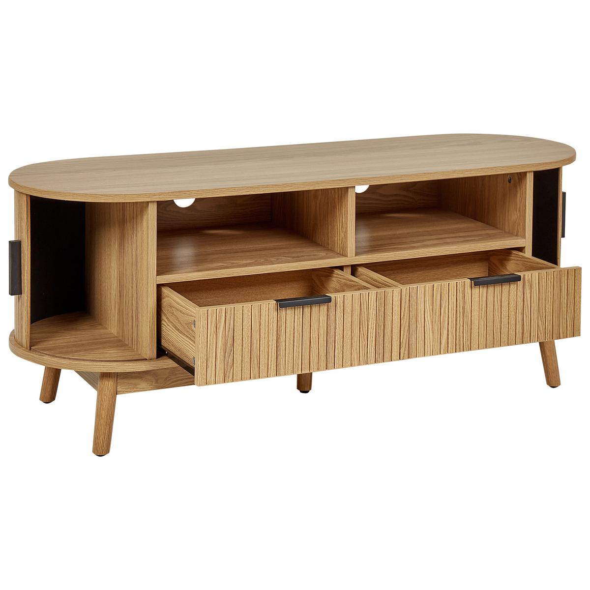 TV-MÖBEL Braun Selah - Braun, Holzwerkstoff (120/47/40cm) - Beliani
