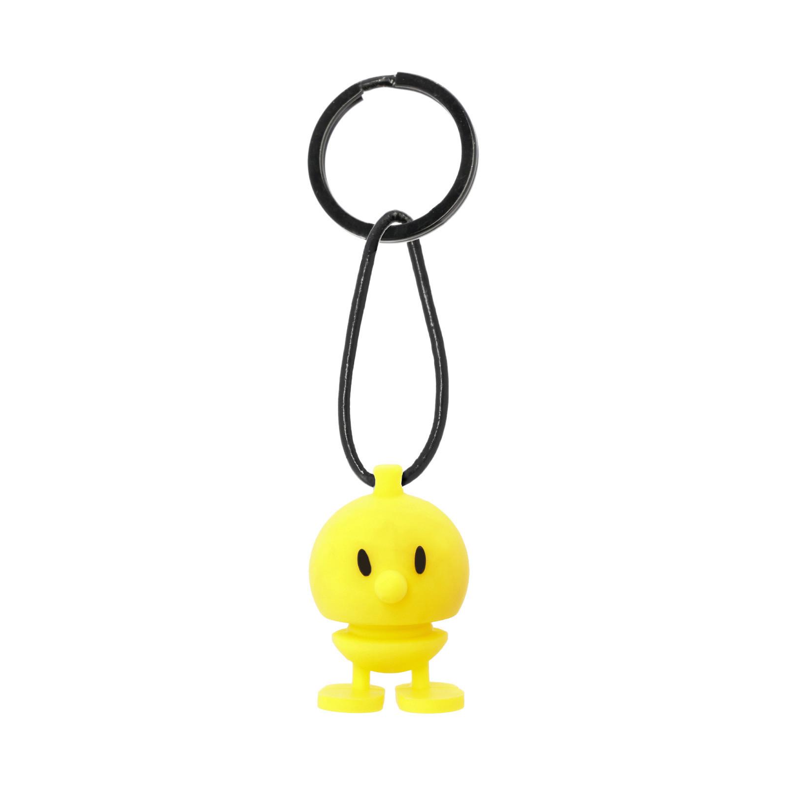 SCHLÜSSELANHÄNGER Bumble gelb 3 x 1,5 cm - Gelb, Kunststoff (2/3/2cm) - Hoptimist