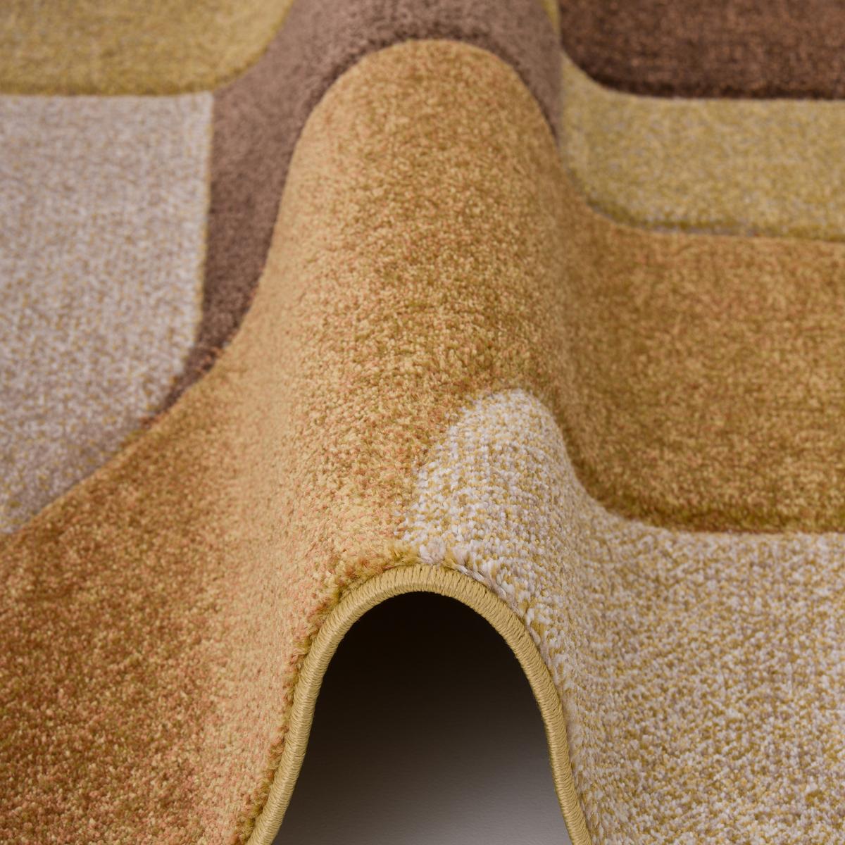 DESIGNER TEPPICH MAUI MODERN - Beige, Textil (140/200cm) - Pergamon