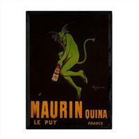 POSTER Diablo Vintage A4 Schwarzer Rahmen - Schwarz, Papier (29.7/5/21cm) - Nacnic