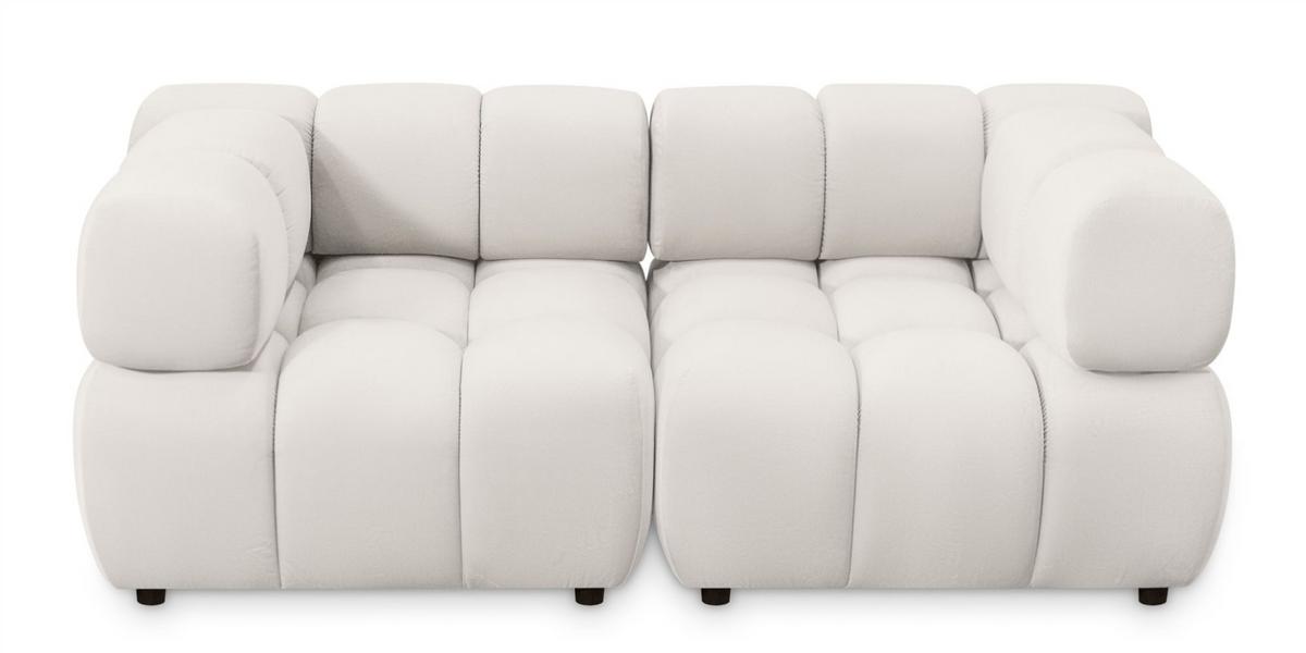 SOFA 2-sitzer Flow - Dunkelgrau, Holzwerkstoff/Textil (192/71/96cm) - Fun Möbel