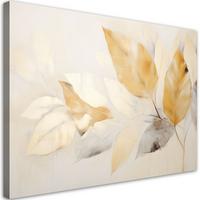 LEINWANDBILD Natur und Botanik 45x30cm - Beige, Textil (45/30cm) - Feeby